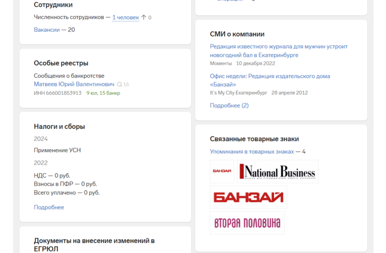 Долг создателя журналов Банзай и National Business Юрия Матвеева продают за полцены